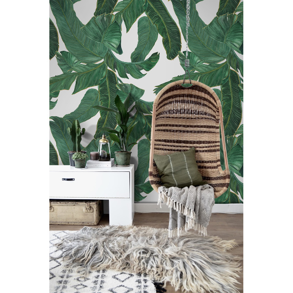 Fotobehang In de Paradijs-Bananentuin