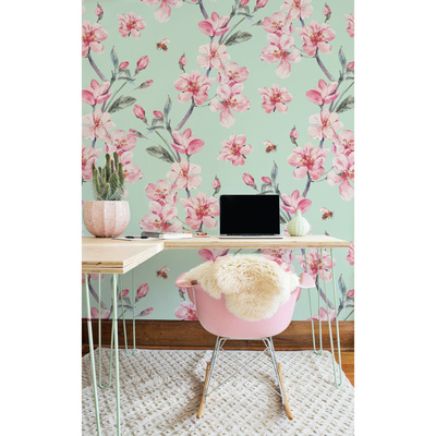 Fotobehang Land van de Rijzende Zon