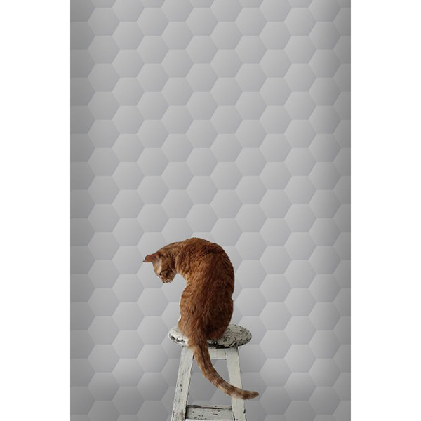 Fotobehang Zeshoekige tegels