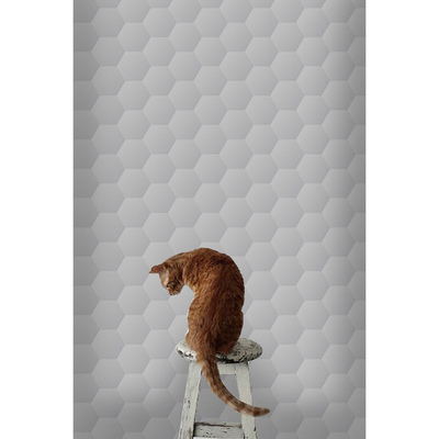 Fotobehang Zeshoekige tegels