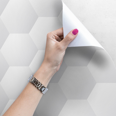 Fotobehang Zeshoekige tegels