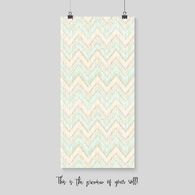 Fotobehang Pastel Zigzags