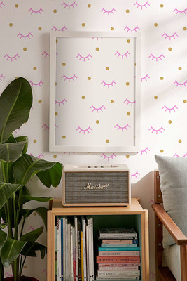 Fotobehang Van onder gesloten ogen