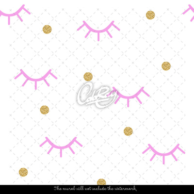 Fotobehang Van onder gesloten ogen