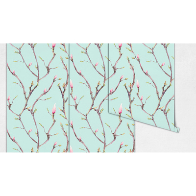 Fotobehang De eerste dag van de lente