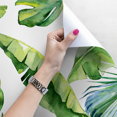 Fotobehang Bladeren van het paradijs