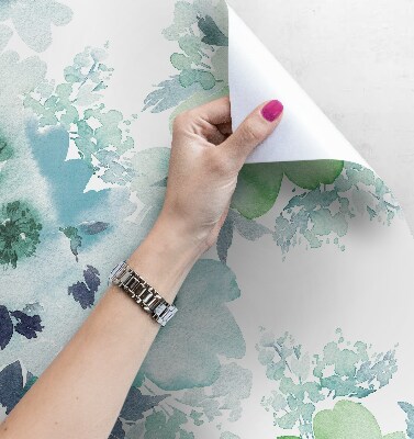 Fotobehang Aquarelbloemen