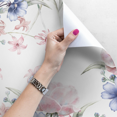 Fotobehang Boeket romantische bloemen