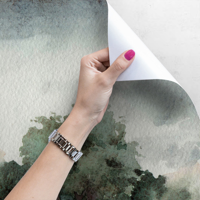 Fotobehang Prachtig boslandschap