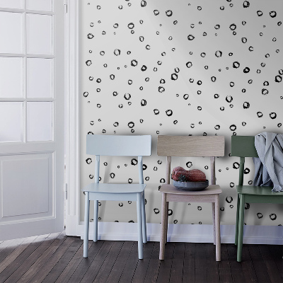 Fotobehang Designer Polka Dots