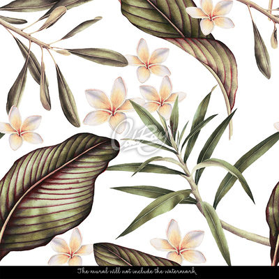 Fotobehang Te midden van de tropische bush