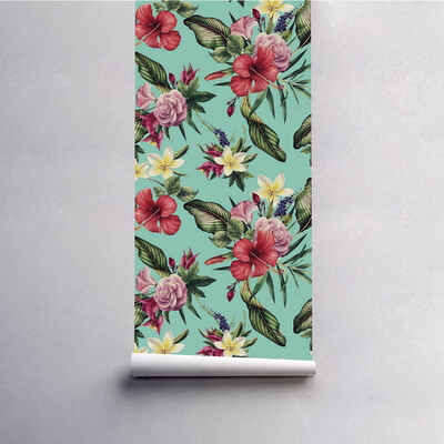 Fotobehang Hawaiiaanse lagune