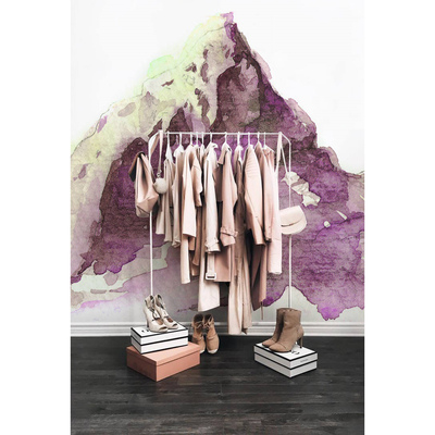 Fotobehang Bergen in het glazuur