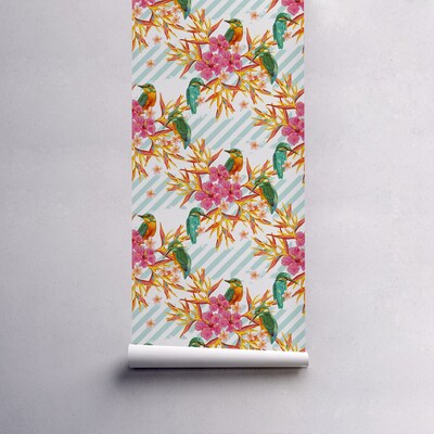 Fotobehang Zomerregenboogkleuren