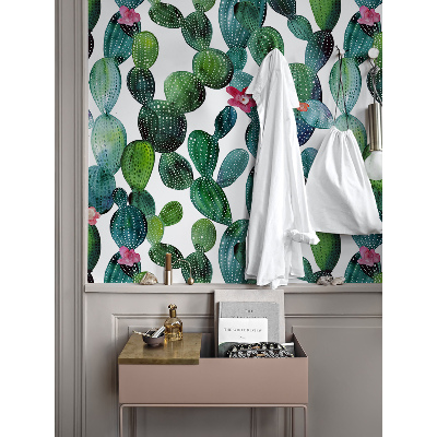 Fotobehang Bloemige Cactussen