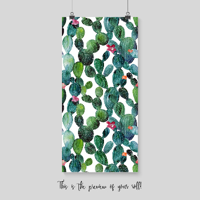 Fotobehang Bloemige Cactussen