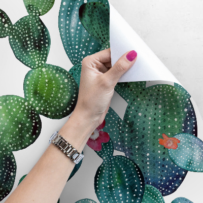 Fotobehang Bloemige Cactussen