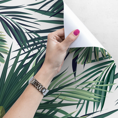 Fotobehang Boeket van oosterse bladeren