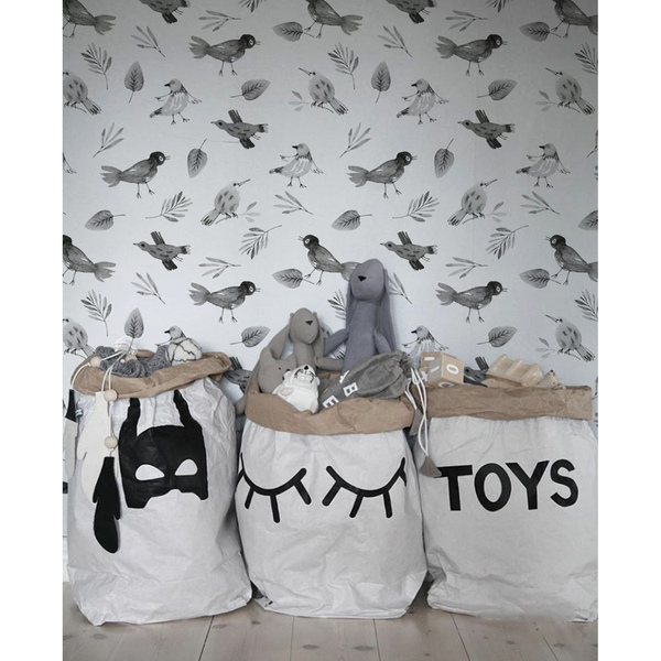 Fotobehang Hallo? Dit is Bird Radio.