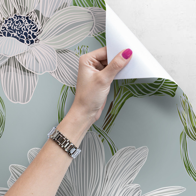 Fotobehang Wild boeket van Margarets