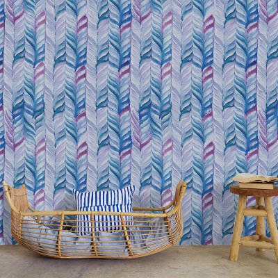 Fotobehang Regenboog Boho Vlecht