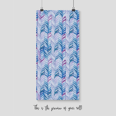 Fotobehang Regenboog Boho Vlecht