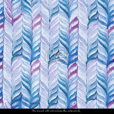 Fotobehang Regenboog Boho Vlecht