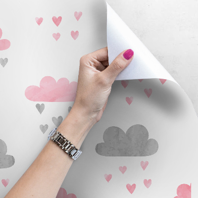 Fotobehang Wolken vol gevoelens