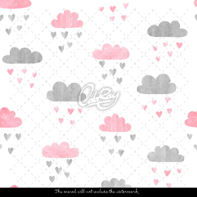 Fotobehang Wolken vol gevoelens