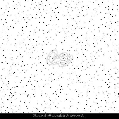 Fotobehang Zwarte stippen