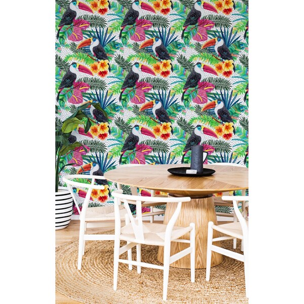 Fotobehang Paradijswereld van Toekans