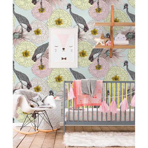 Fotobehang Pastelland