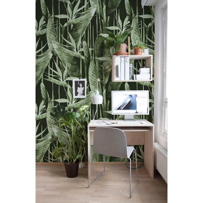 Fotobehang Een wandeling in de diepe jungle