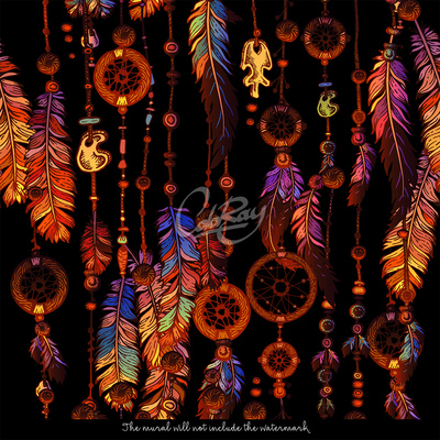 Fotobehang Kleurrijk en etnisch