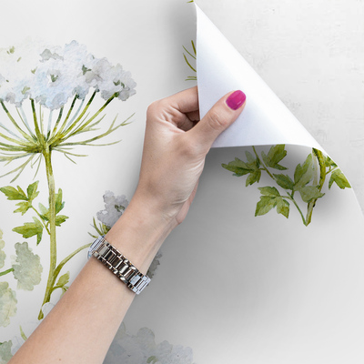 Fotobehang Ontspannen in een veldweide