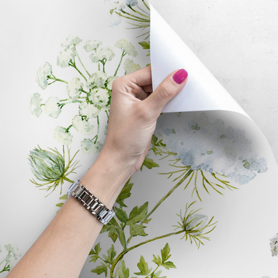 Fotobehang Wilde bloemen