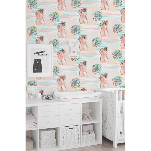 Fotobehang Lieve papegaaien