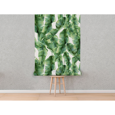 Fotobehang Bananenpalmbladeren