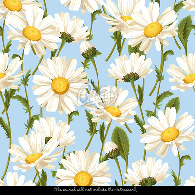 Fotobehang Grote kamilles