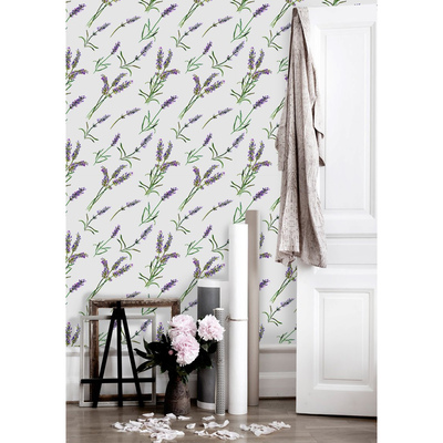 Fotobehang Lavendelparadijs