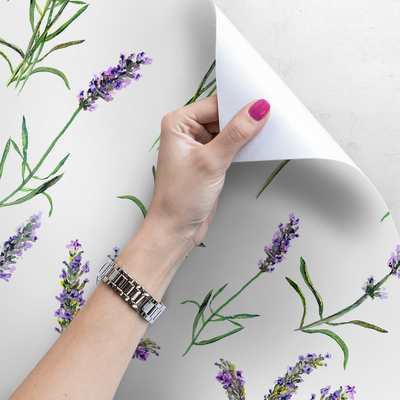 Fotobehang Lavendelparadijs