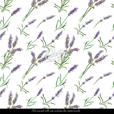 Fotobehang Lavendelparadijs