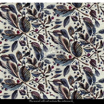 Fotobehang Subtiele vintage bladeren