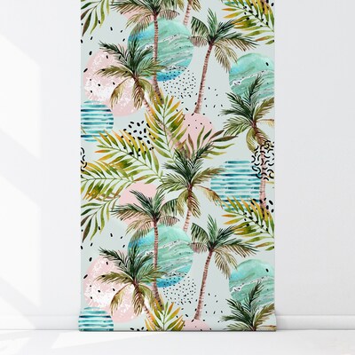 Fotobehang Vakantie onder de palmbomen