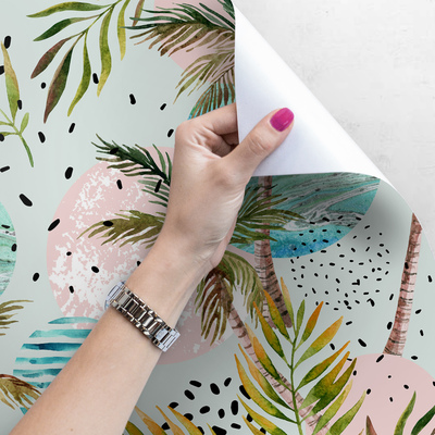 Fotobehang Vakantie onder de palmbomen