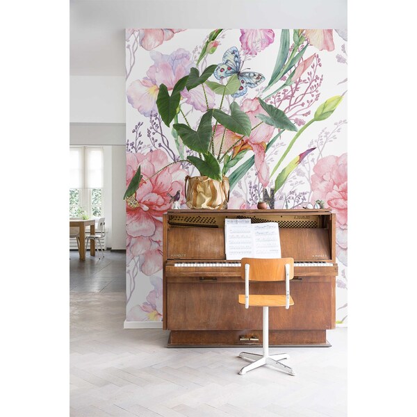 Fotobehang De majestueuze charme van pioenrozen