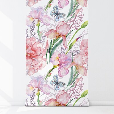 Fotobehang De majestueuze charme van pioenrozen