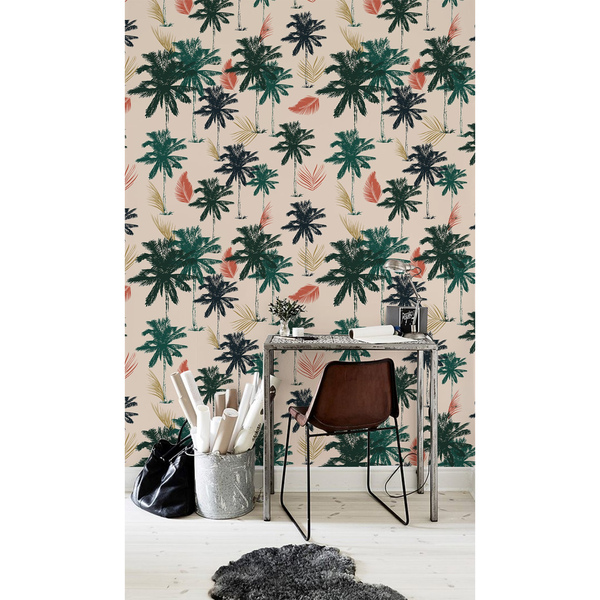 Fotobehang Vakantiegekte tussen de palmbomen