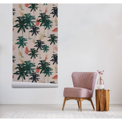 Fotobehang Vakantiegekte tussen de palmbomen