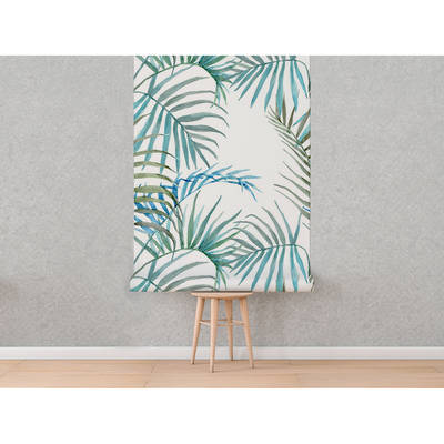 Fotobehang Eucalyptus Blauwgroen